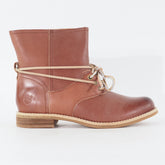 Womens Timberland Savnhil Ankle 8410B Medium Brown Leather Lace Up Casual Boots