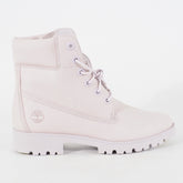 Womens Timberland 6 Inch Classic Lite A1X4T Purple Leather Lace Up Walking Boots