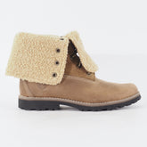 Juiniors Timberland Authentic 6 Inch 18901 Brown Leather Lace Up Casual Boots