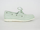 Womens Timberland Lakeville A1GDF Silt Green Suede Moccasin Boat Shoes