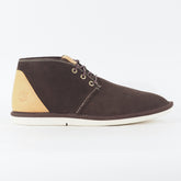 Mens Timberland City Shuffler Chukka A12K7 Dark Brown Leather Lace Casual Shoes