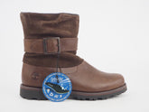 Womens Timberland Briarcliff WP A14PX Brown Leather Suede Zip Waterproof Boots