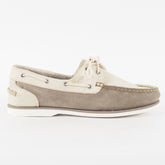 Womens Timberland Magby Light 8147A Beige Leather Lace Up Casual Boat Shoes