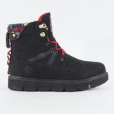 Mens Timberland Raywood 6 Inch A2PWH Black Nubuck Leather Lace Up Casual Boots