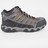 Mens Skechers Blais Bixford 77054 Grey Waterproof Steel Toe Safety Work Boots