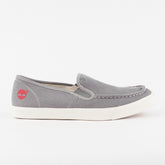 Mens Timberland Ek Hookset Camp 9324B Grey Casual Slip On Comfort Walking Shoes