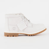 Womens Timberland Nellie Chukka Vaporgous A1HFY Cream Leather Walking Boots