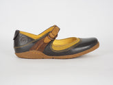 Womens Timberland Bayden MJ 24644 Dark Brown Leather One Strap Ballet Flat Shoes
