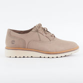 Womens Timberland Ellis Street Oxford A1RG9 Grey Nubuck Lace Up Casual Shoes