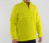 Mens Jack Wolfskin 1704141 Flashing Green Gecko Half Zip Warm Fleece Jumper