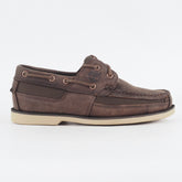 Mens Timberland KIA WAH BAY 2 Eyed 41578 Dark Brown Leather Casual Boat Shoes