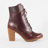 Womens Timberland 6 Inch Giancy A18Z6 Tan Leather Lace Up Casual Hi Hill Boots