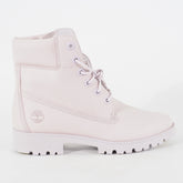 Womens Timberland 6 Inch Classic Lite A1X4T Purple Leather Lace Up Walking Boots