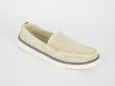 Womens Timberland EK Hookset 8433R Beige Canvas Slip On Shoes