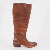 Womens Timberland Sutherlin Bay Tall A1T8F Brown Leather Side Zip Walking Boots