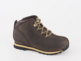 Boys Timberland Splitrock 96873 Brown Leather Lace Up Chukka Hiking Boots