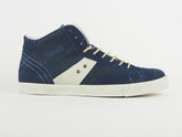 Mens Timberland Earthkeepers Glastenbury 9155B Navy Leather Lace Hi Top Trainers