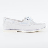 Womens Timberland Classic A1X71 Light Blue Nubuck Leather Lace Casual Boat Shoes