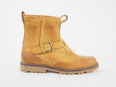 Youth’s Timberland Asphtrl Zip 60797 Tan Zip Up Leather Ankle Boots