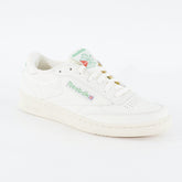 Mens Reebok Club C 85 Vintage DV6434 Chalk White Leather Casual Lace Up Trainers