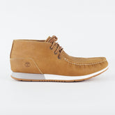 Mens Timberland Heger Bay A2443 Brown Leather Lace Up Casual Walking Chukk Boots