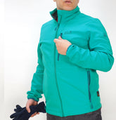 Mens Jack Wolfskin Whirlwind 1305801 Light Spruce Light Wind Resistant Jacket