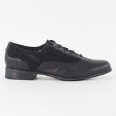 Womens Timberland Wiltshire Ox 25699 Black Leather Lace Up Low Top Formal Shoes