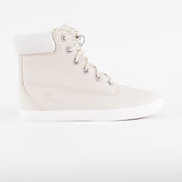 Womens Timberland Bratteboro 6 Inch A18AX Cream Leather Lace Up Walking Boots