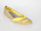 Womens Timberland Richtor 25649 Yellow / Grey Leather Casual Ballerina Shoes