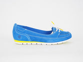 Womens Timberland EK Harbour Side 8948R Blue Leather Moccasins Casual Flat Shoes