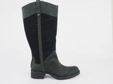 Womens Timberland Chas St 21669 Black Leather Pull On Tall Boots