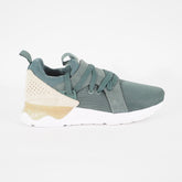 Adult Asics Gel Lyte V Sanze H817L Green Casual Lace Up Running Walking Trainers