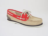 Womens Timberland EK Classic 8861R Red Beige Grey Suede Boat Casual Light Shoes