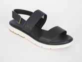 Womens Timberland Bailey Park A1JH6 Jet Black Leather Slingback Sandals - London Top Style