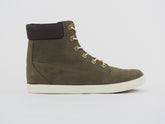 Womens Timberland EK 6 Inch Glastenbury 8057B Dark Olive Leather Chukka Boots