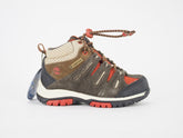 Boys Timberland Zip Trail GTX 8888R Dark Brown Leather Lace Up Kids Hiking Boots