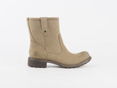 Womens Timberland Earthkeepers 8568A Taupe Leather Pull On Waterproof Boots