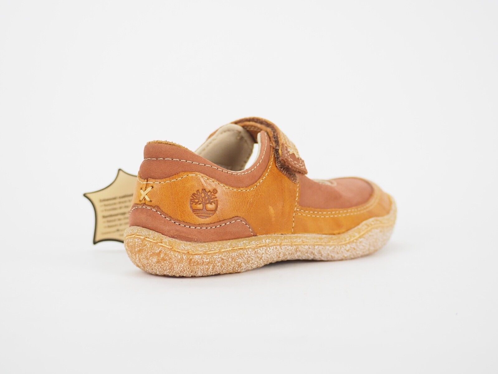 Girls Timberland Grafton Hill 51883 Light Brown Leather Casual Light Kids Shoes - London Top Style