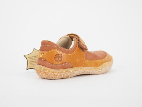 Girls Timberland Grafton Hill 51883 Light Brown Leather Casual Light Kids Shoes - London Top Style