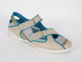 Womens Timberland Richter 25655 Grey Leather Casual Light Strap Sandals Shoes