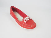 Womens Timberland Ek Belle Island 8952 RM Red Leather Loafet Slips On Shoes - London Top Style