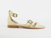 Womens Timberland Earthkeepers 8000R Beige Leather Buckle Heeled Sandals