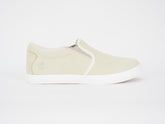 Womens Timberland Brattleboro A18SU Beige Leather Casual Light Slip On Shoes