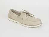 Womens Timberland 2 Eye Falls A1P84 Grey Suede Boat Casual Lace Up Shoes