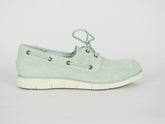Womens Timberland Lakeville A1GDF Silt Green Suede Moccasin Boat Shoes - London Top Style