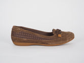 Womens Timberland Falmouth 8021R Brown Suede Slip On Ballerina Shoes - London Top Style