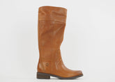 Womens Timberland Venice Park A1IZ7 Brown Leather Zip Up Casual Tall Boots