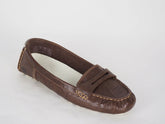 Womens Timberland Classic 27693 Brown Leather Shoes Casual Slip On Moccasins - London Top Style
