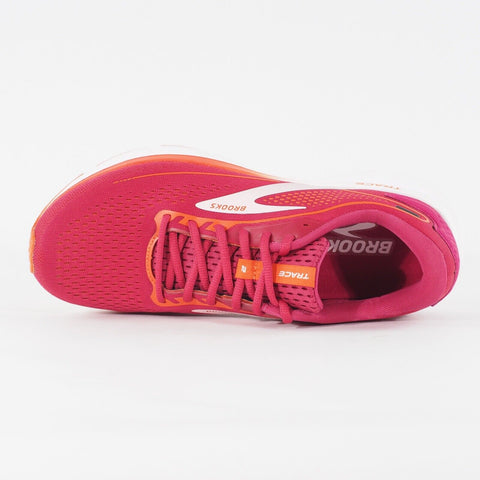 Womens Brooks Trace 2 120375 1B 630 Sangria Walking Sport Shoes Running Trainers
