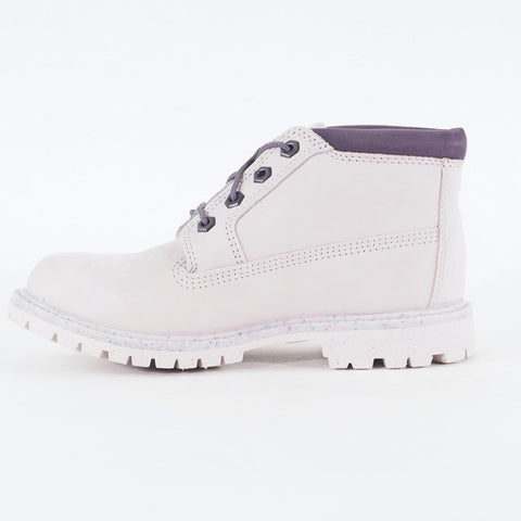 Womens Timberland Nellie Waterproof A1WCS Purple Leather Casual Chukka Boots